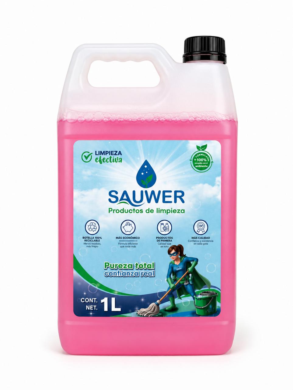 Detergente líquido concentrado tipo Zote